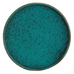 Plato pan Azul de stoneware Sauvage Ø 17,5 cm-h 2,5 mm-346 gr. Vista Alegre 37003610 (6 unidades)