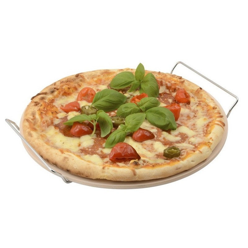 Piedra para pizza de cerámica Ø 33cm Ibili | Crujiente y deliciosa