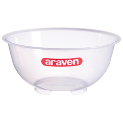 Bol de Polipropileno Transparente 7 L (6 Unidades) - Araven