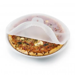 Tapa Silicona Transparente Ø28.5 cm - Araven