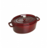 LOS GEMELOS STAUB 40509-364-0 Cocotte STAUB oval granadina de hierro colado . Diametro: 29cm