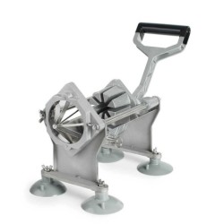 Corta patatas y gajos, 4 cuchillas, acero inoxidable| Hostelería|