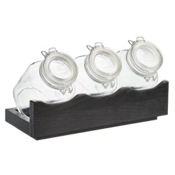 Expositor Buffet "Good Morning" Madera Oscura |Hostelería| APS 14965