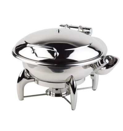 Chafing Dish "Globe" con Tapa Inox 6L | APS Ref. 12403