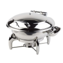 Chafing Dish "Globe" con Tapa Inox 6L | APS Ref. 12403