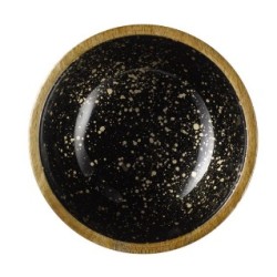 Cuenco de Madera de Mango APS 01053|Starry Sky 24 cm