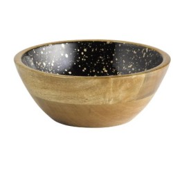 Cuenco de Madera de Mango APS 01053|Starry Sky 24 cm