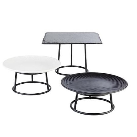 Soporte Buffet "MULTI ROUND" | 18x18 cm | APS 33269