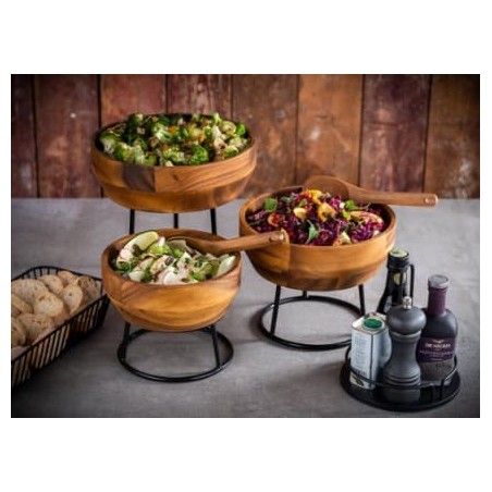Bol "ACACIA" de Madera | Buffet|Hostelería| APS 00796
