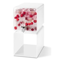 Dispensador de Bebidas Acrílico Blanco Rosseto LD187 |7,5 L
