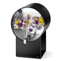 Dispensador de Bebida Acrílico Negro Tipo Barril Rosseto LD181| 11,3 L