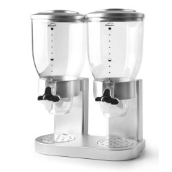Dispensador de Cereales Doble  62597| Ideal para Hostelería