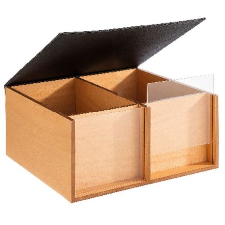 Caja para Dispensar Pan 2 Secciones |Buffet | Paderno