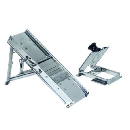 Mandolina Inox Profesional con Carro | TELLIER 20638CHB | Alium Pro