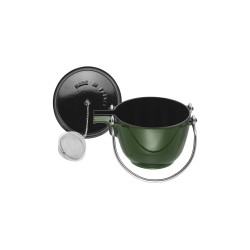 LOS GEMELOS STAUB 40509-423-0 Tetera de hierro colado STAUB. Diametro: 21cm