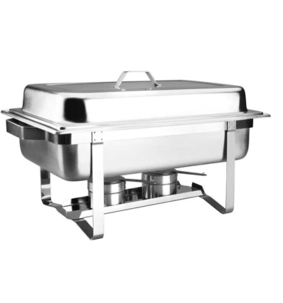 Chafing Dish GN 1/1 con Tapa de Acero Inoxidable | Lacor 69110