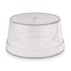 Campana "APS PLUS" Transparente | Asa Acero Inoxidable | APS 15351