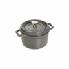 LOS GEMELOS STAUB 40509-479-0 Cocotte STAUB redonda gris grafito de hierro colado . Diametro: 16cm