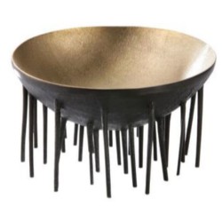 Bol/Expositor "Fakir" Latón Dorado Ø18 cm | Zieher 2380.18