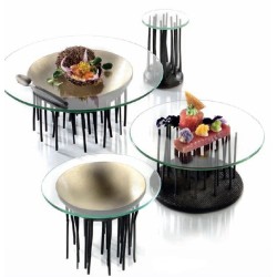 Bol/Expositor "Fakir" Latón Dorado Ø18 cm | Zieher 2380.18