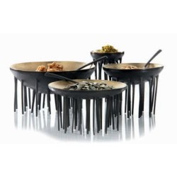 Bol/Expositor "Fakir" Latón Dorado Ø18 cm | Zieher 2380.18