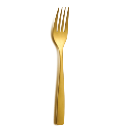 Tenedor de mesa Barcelona Oro. 20 cm. (12 uds)