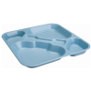 Bandeja de Autoservicio BPA-Free | Apilable 33x33 | Policarbonato Azul