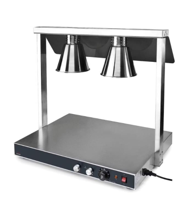 Calentador Buffet Dual | Acero Inoxidable