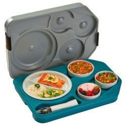 Bandeja Isotérmica Tablotherm Cambro | Con Vajilla | 5 Compartimentos