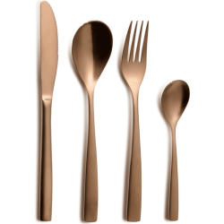 Tenedor de Ensalada Barcelona Cobre | 26.5 cm | Comas (10 uds)