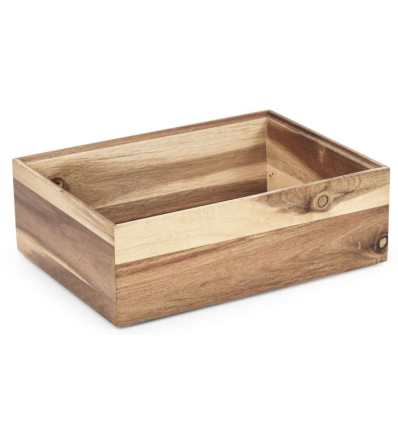 Caja de Madera Apilable| 10 cm altura