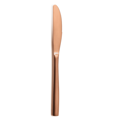 Cuchillo de mesa Barcelona Cobre. 22.1 cm. (12 uds)