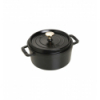 LOS GEMELOS STAUB 40509-485-0 Cocotte STAUB redonda negra de hierro Colado . Diametro: 18cm