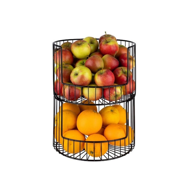 Cesta para Pan o Fruta | APS 30209 | Metal y Algodón Lavable