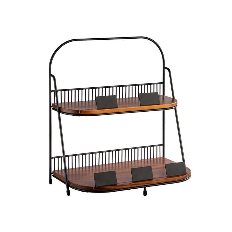 Expositor Soporte de 2 Alturas | APS 30339 | Set de 11 Piezas|Buffet