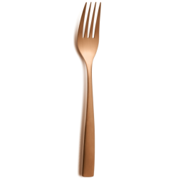Tenedor de Mesa Barcelona Cobre 20 cm (12 uds) | Comas
