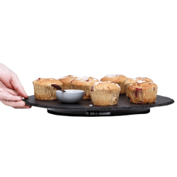 Plato Giratorio Pizarra Natural | Lacor 61235 | Buffet| Hostelería