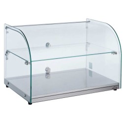 Vitrina Neutra 45L | Lacor 69601 | Cristal y Acero Inoxidable|Buffet