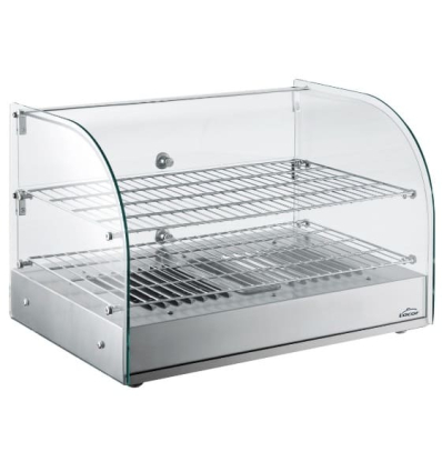 Vitrina Térmica 45L | Lacor 69604 | Acero Inoxidable y Cristal