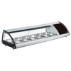 Vitrina Refrigerada 6xGN1/3 | Lacor 69606 | Cristal y Acero Inoxidable