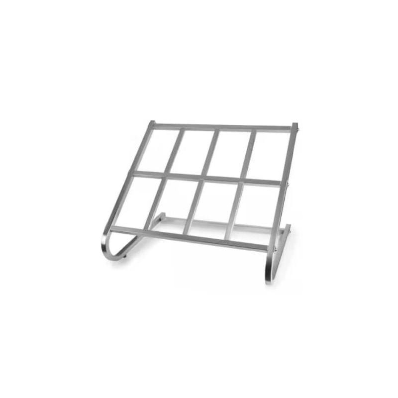 Soporte Cubetas GN Doble | Lacor 66246 | Acero Inoxidable 18/10|Buffet