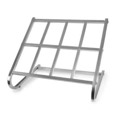 Soporte Cubetas GN Doble | Lacor 66246 | Acero Inoxidable 18/10|Buffet