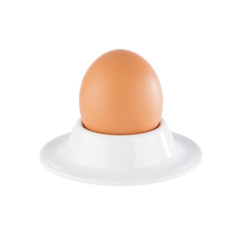 Huevera Set de 4 | APS 83848 | Melamina Blanca|Buffet