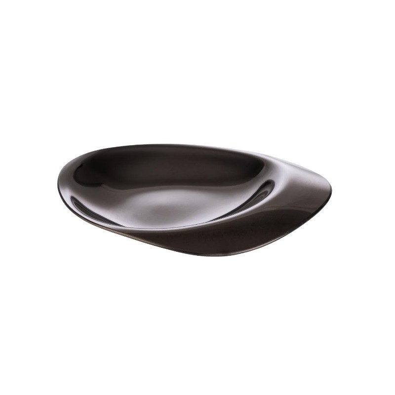 Mini Plato "Pebbles", Set de 4 | APS 40793 | Acero Inoxidable Bronce