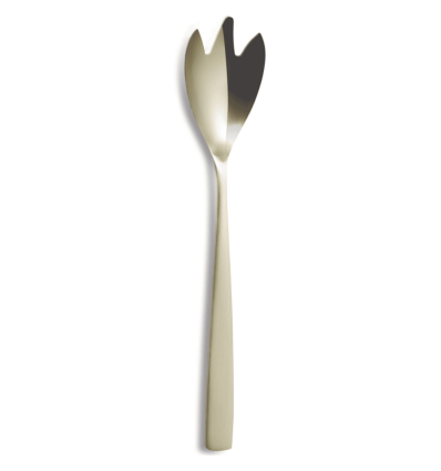 Tenedor de ensalada Barcelona Champagne. 26.5 cm. (10 uds)