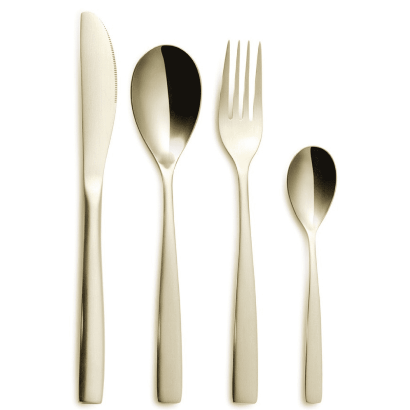 Cuchara de Mesa Barcelona Champagne 20 cm (12 uds)