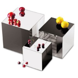 Espejo Buffet Cubo Acrílico 25x25x25 cm | Sambonet 41882-25