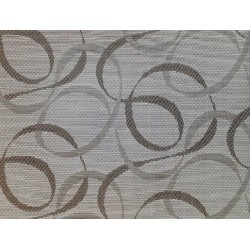 Mantelito Americano Gris con Ondas Polivinilo | Pack de 12