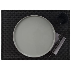 Mantelito Americano Negro Cinta Estrecha | APS 60012 | Pack de 6