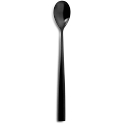 Cuchara de Refresco Barcelona Negro 20.2 cm (12 uds) | Comas